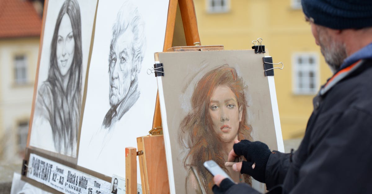 Portret ołówkiem